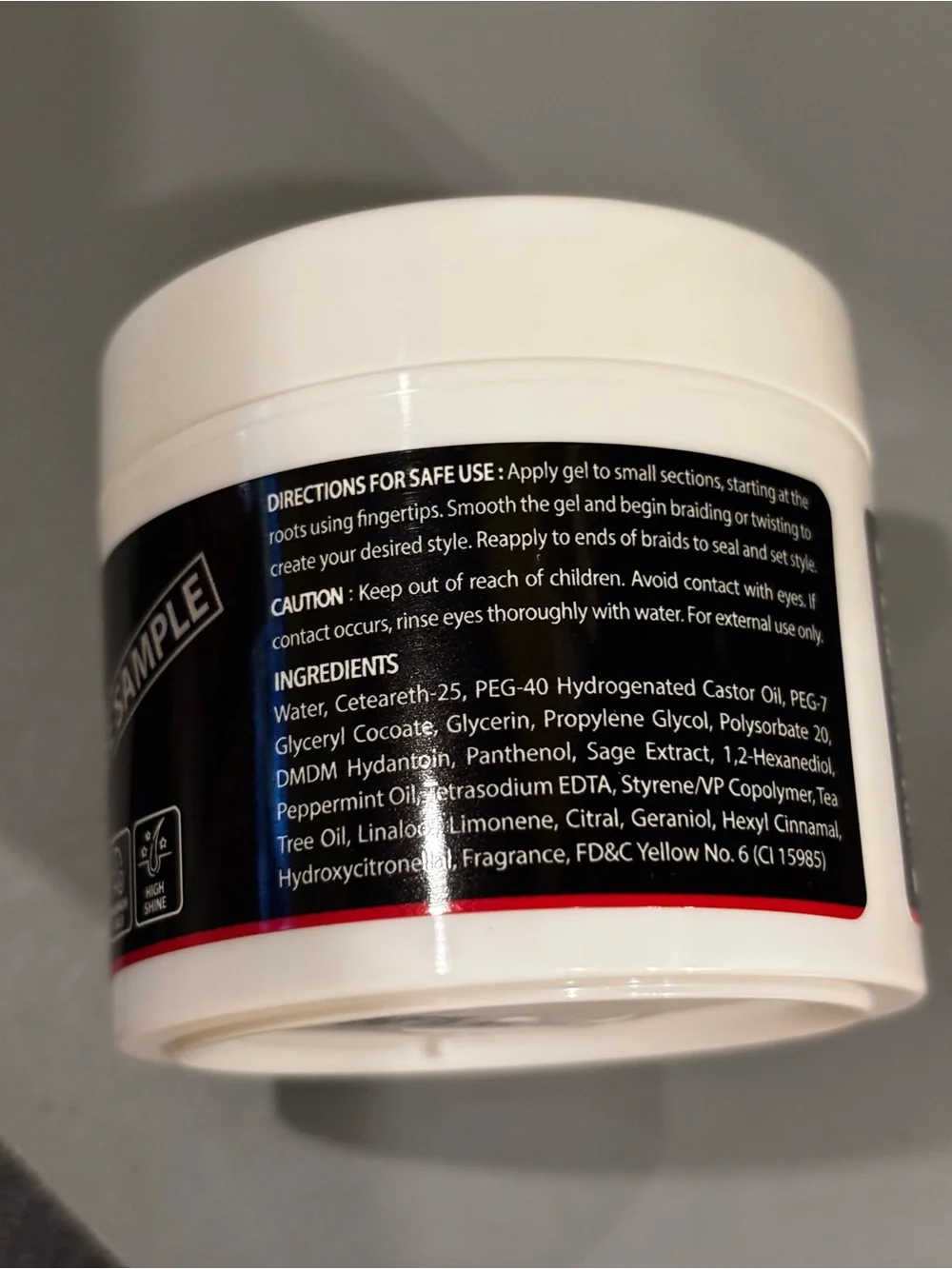 5 Braiding Gel Gold